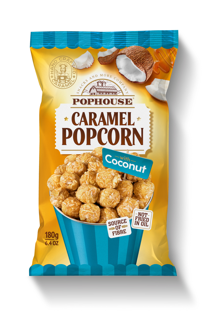 Caramel popcorn with coconut POPHOUSE Image
