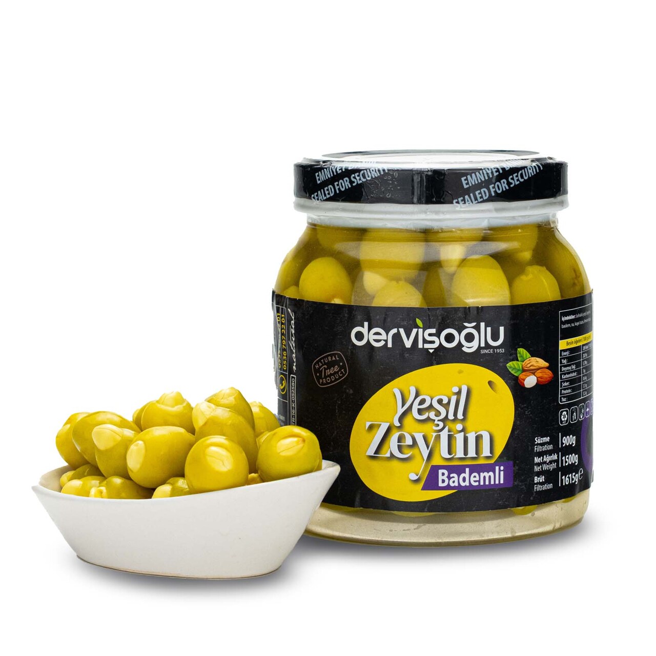 stuffed green olives Image