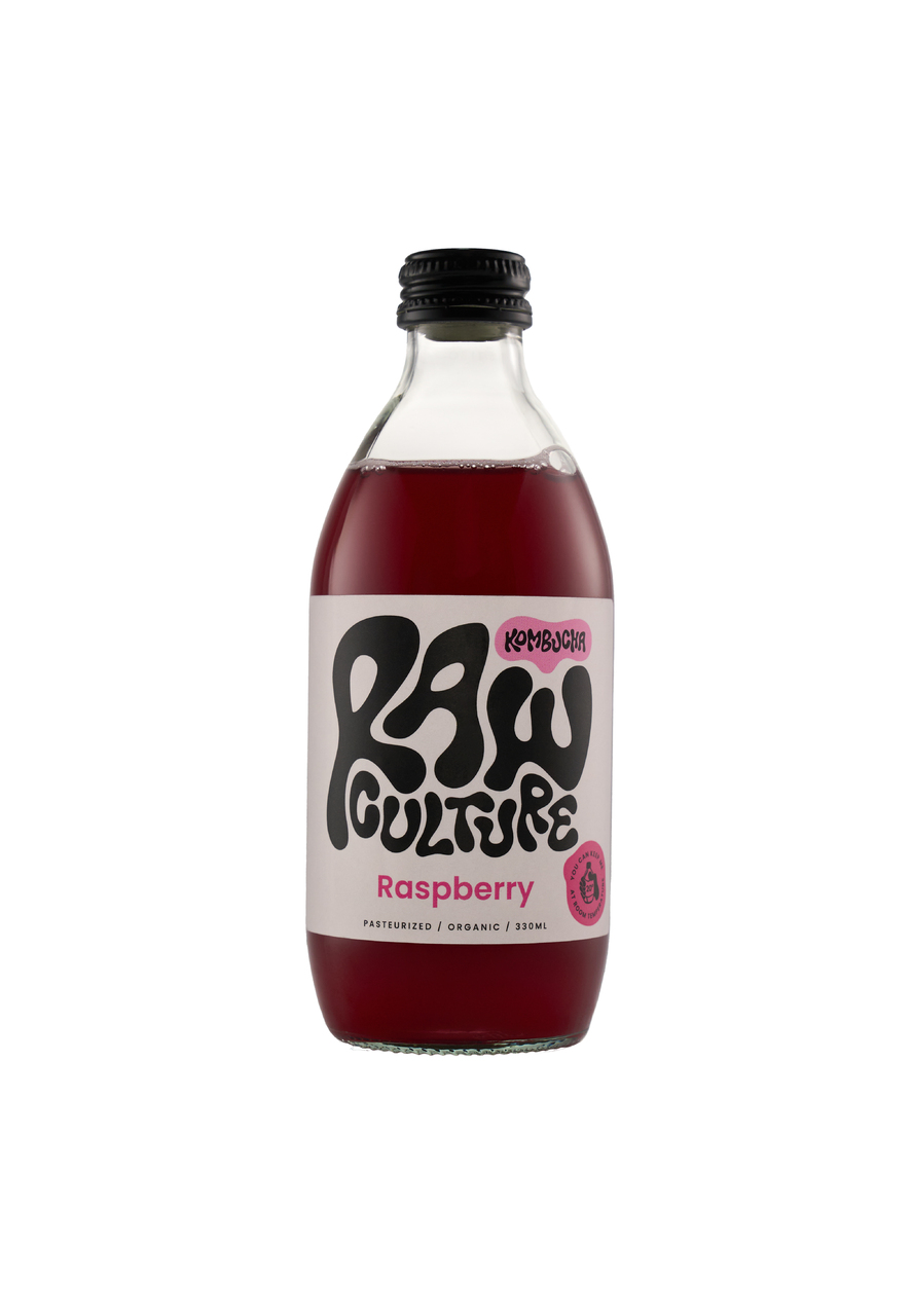 Raw Culture Raspberry Kombucha Image