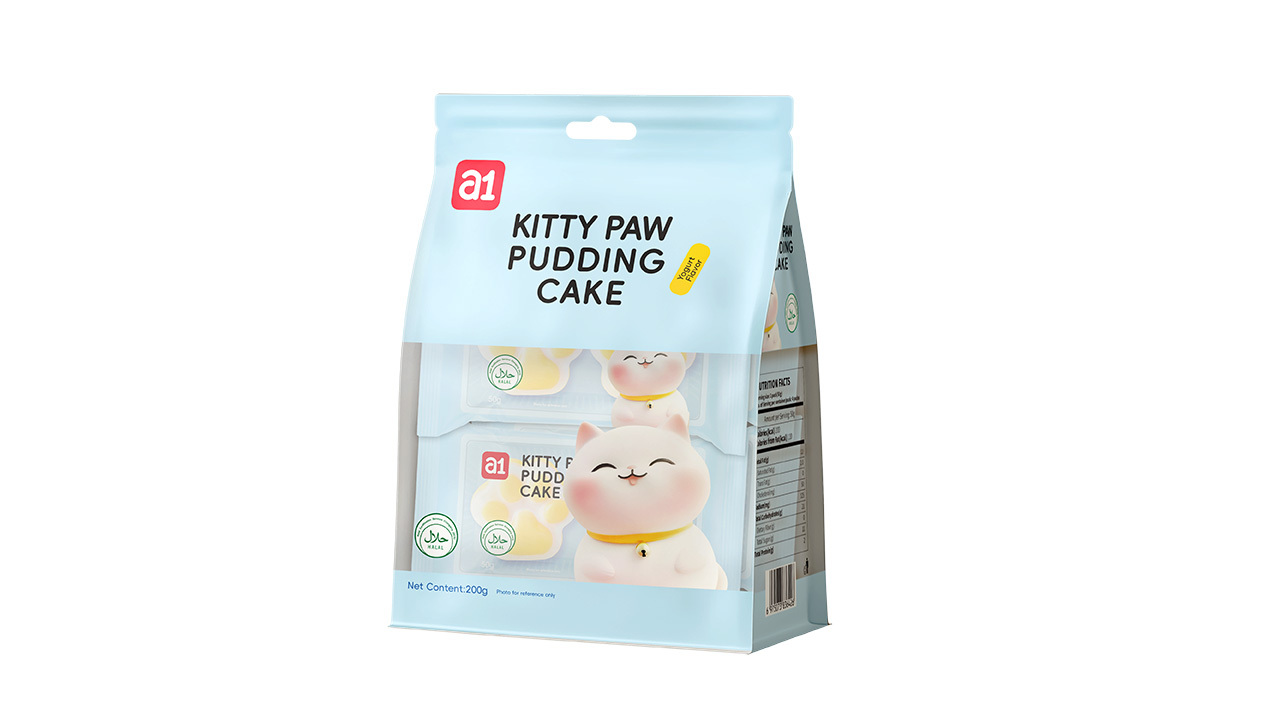 a1 猫の手プリンケーキ（ヨーグルト味） Image