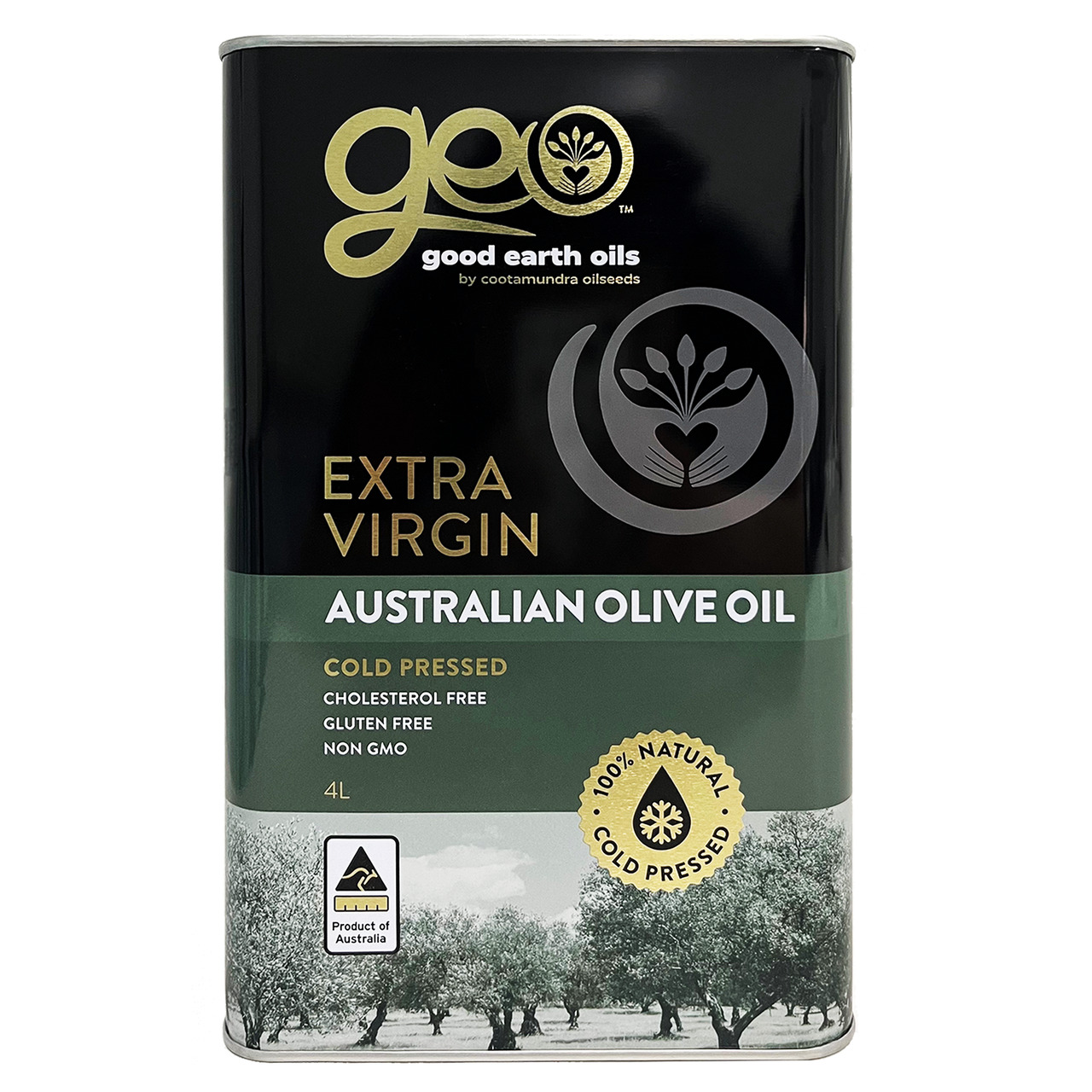 Good Earth Oils Extra Virgin Olive Oil 4L Image