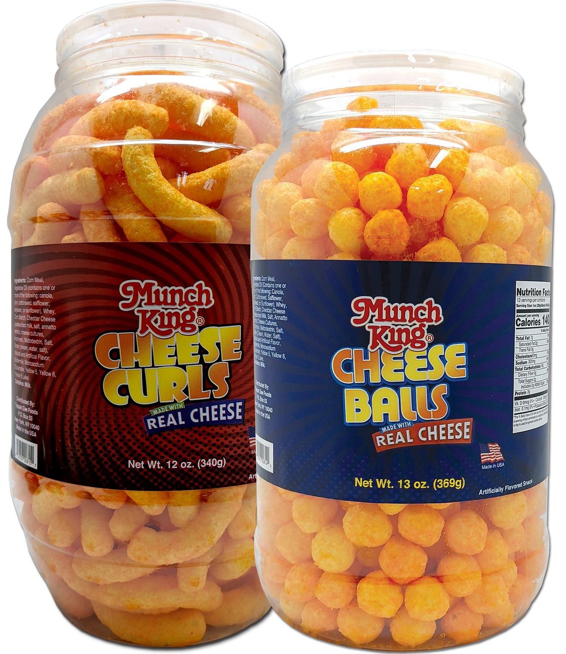 Munch King Cheese Balls and Curls Image
