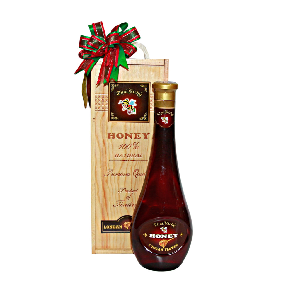 Thai Richy Natural Honey 1000g (Wooden Box) Image
