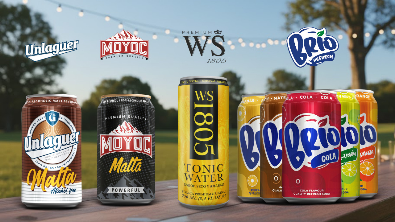 UNLAGUER MALT, MOYOC MALT , WS 1805 TONIC WATER & BRIO SOFT DRINKS Image