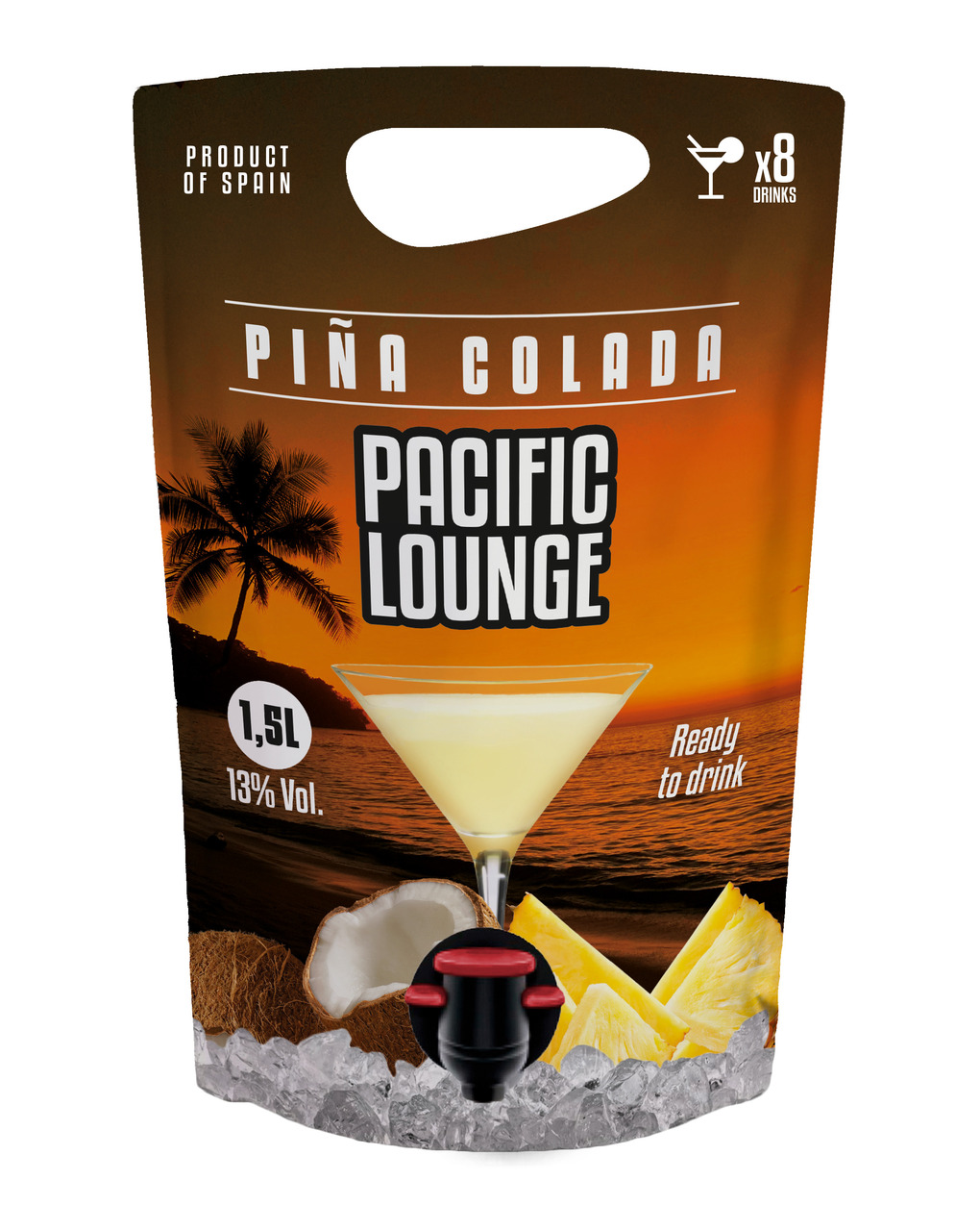 PIÑA COLADA PACIFIC LOUNGE Pouch 1.5L Image