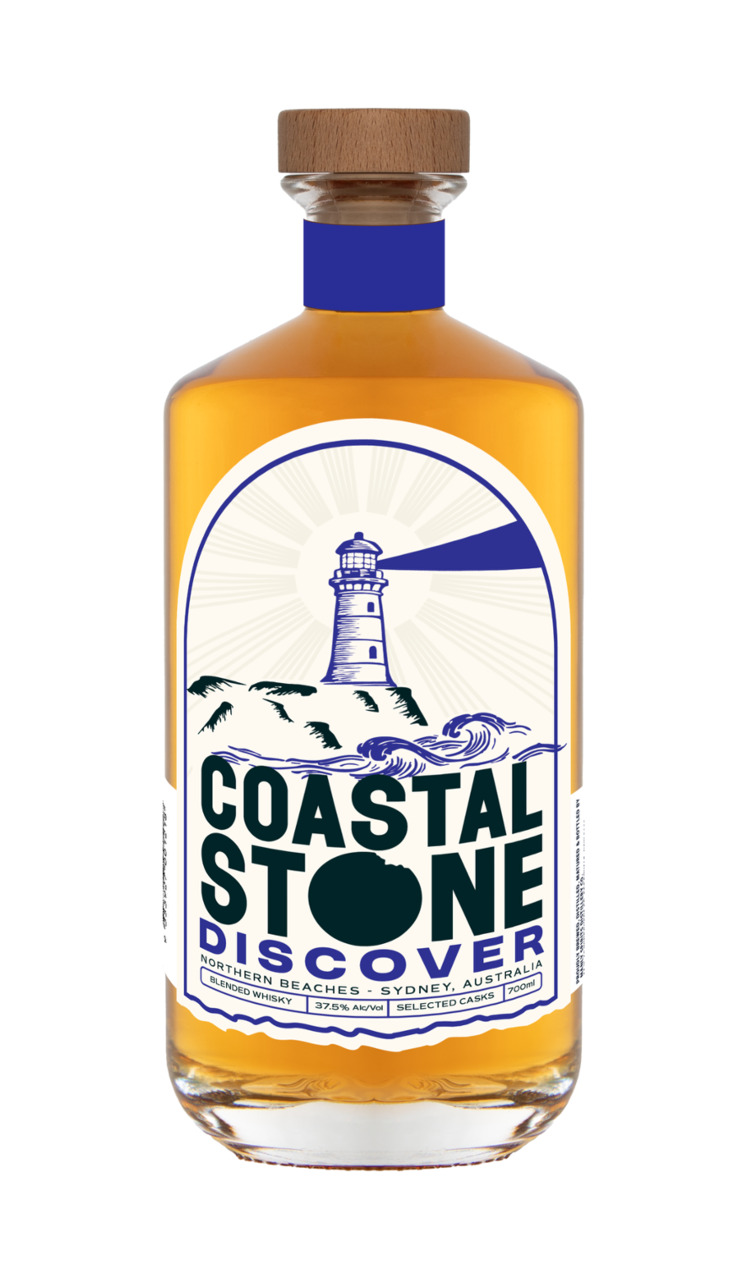 Manly Spirits Distilling Co- Coastal Stone 'Discover' Australian Blended Whisky Image