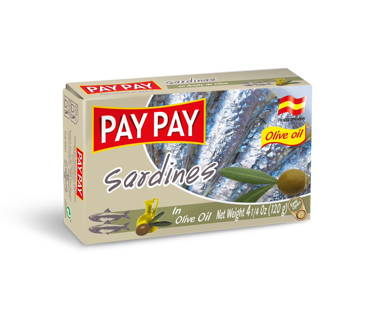 Tinned sardines in spanish olive oil イメージ