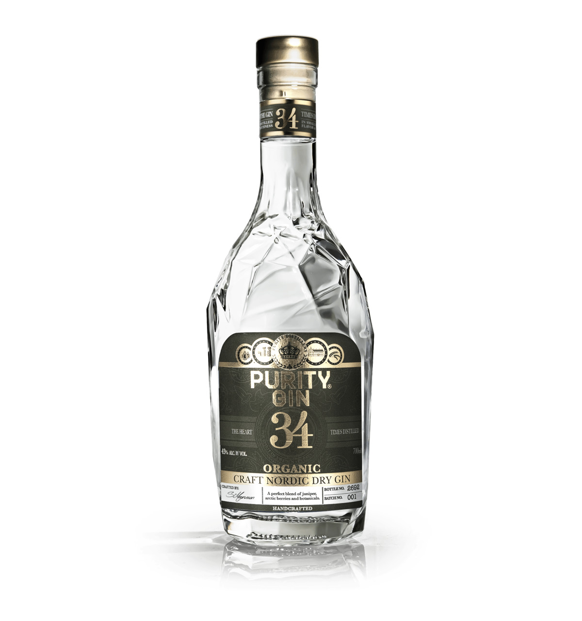 Purity Nordic London Dry (43%) 34 Organic Gin Image