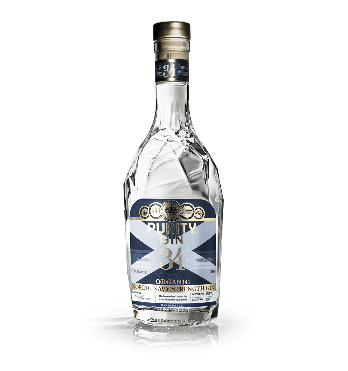 Purity Navy Strength (57.1%) 34 Organic Gin Image