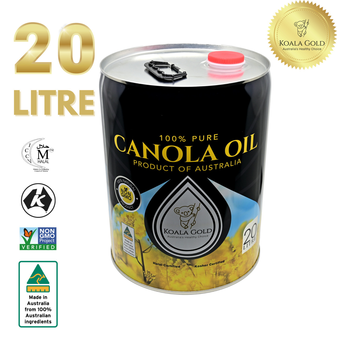 KOALA GOLD CANOLA OIL 20L  イメージ