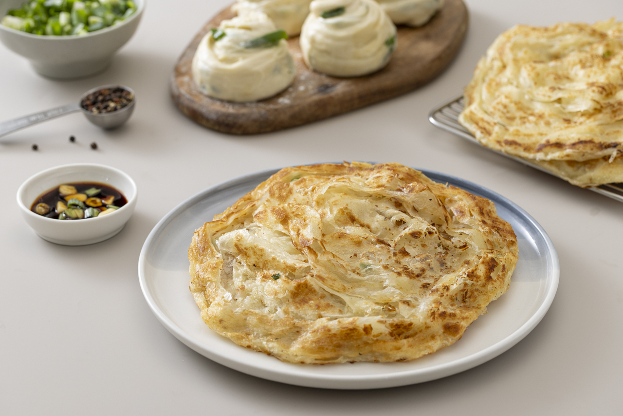 Handmade Scallion Pancake Image