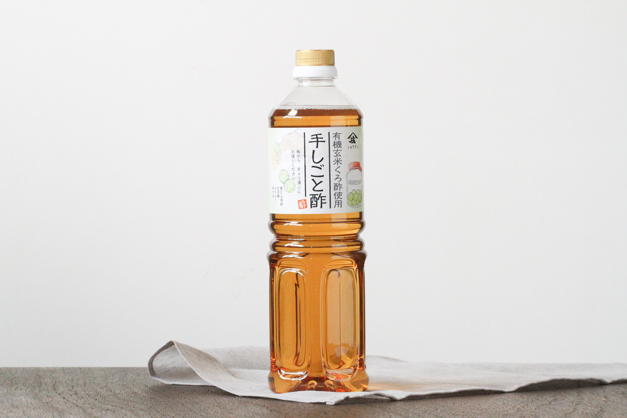 有機玄米くろ酢使用 手しごと酢 イメージ