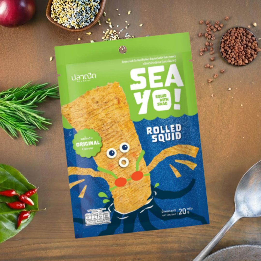 ROLLED SQUID (ORIGINAL, SPICY, MALA FLAVOUR) Image