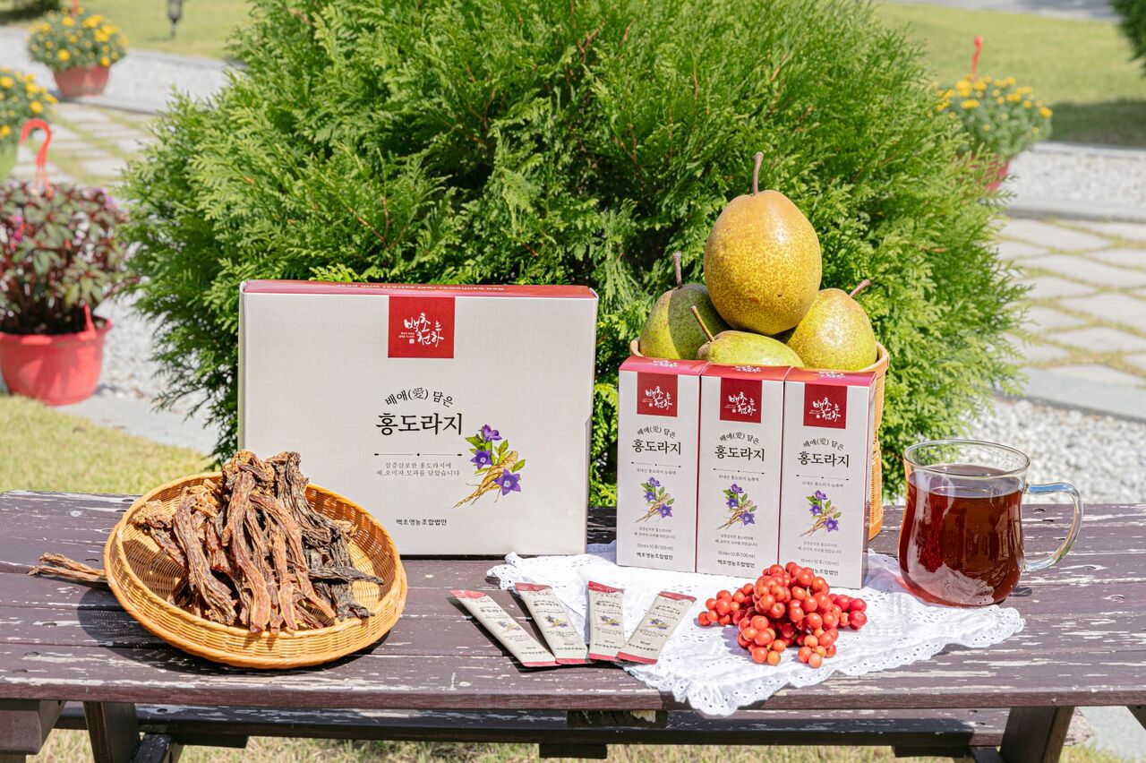 Redbellflower root with Pear Image