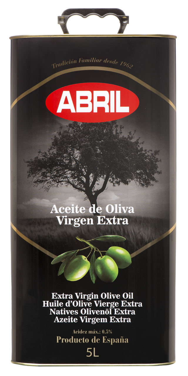 エキストラバージンオリーブオイル ABRIL 缶 5L Image