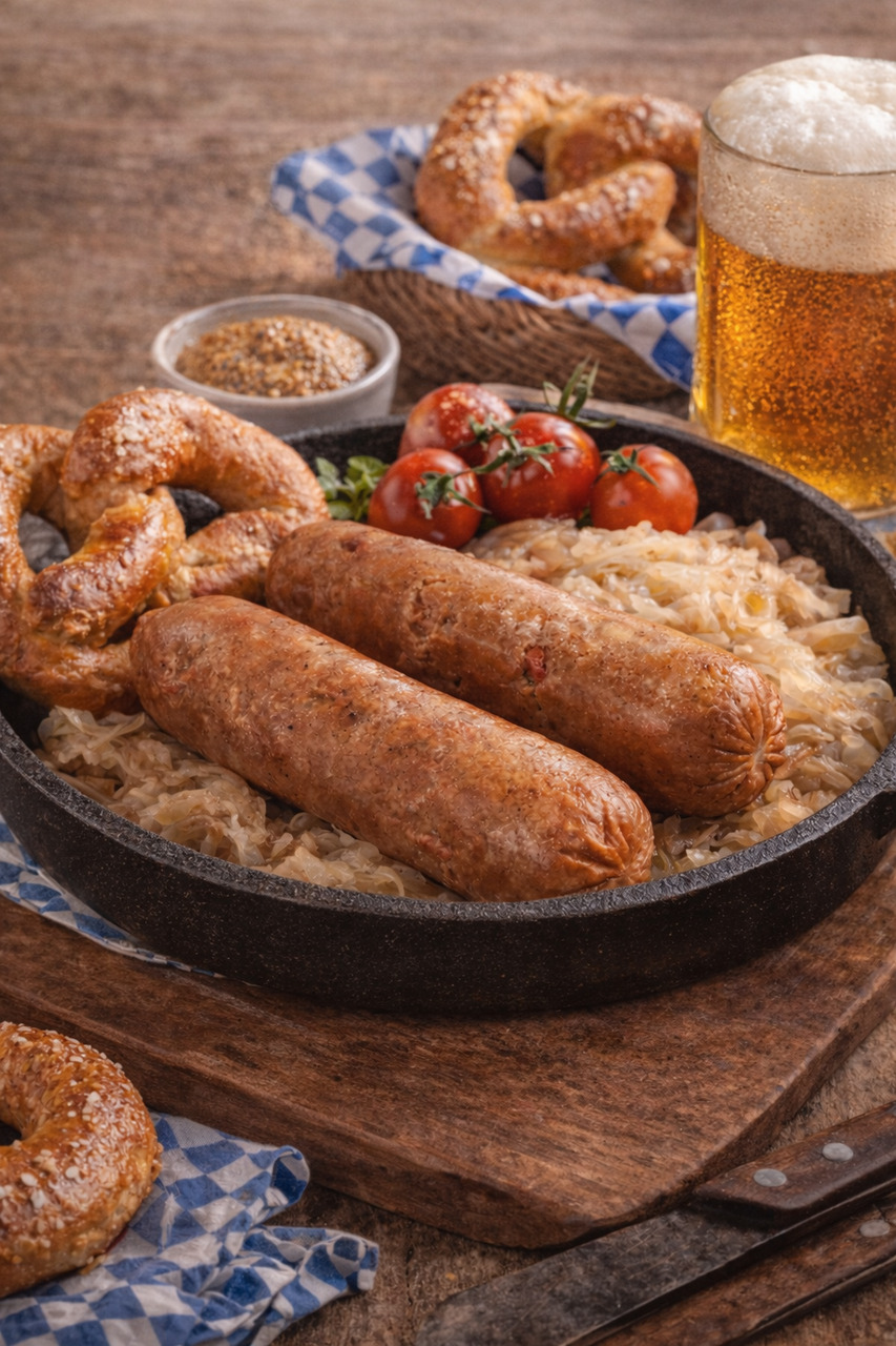 Vegan German-Style Sausage Image