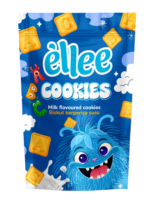 Ellee ABC Cookies – Milk Flavoured Cookies Image