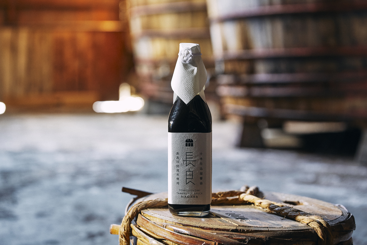 十水仕込溜醤油　長良　（山川醸造） イメージ