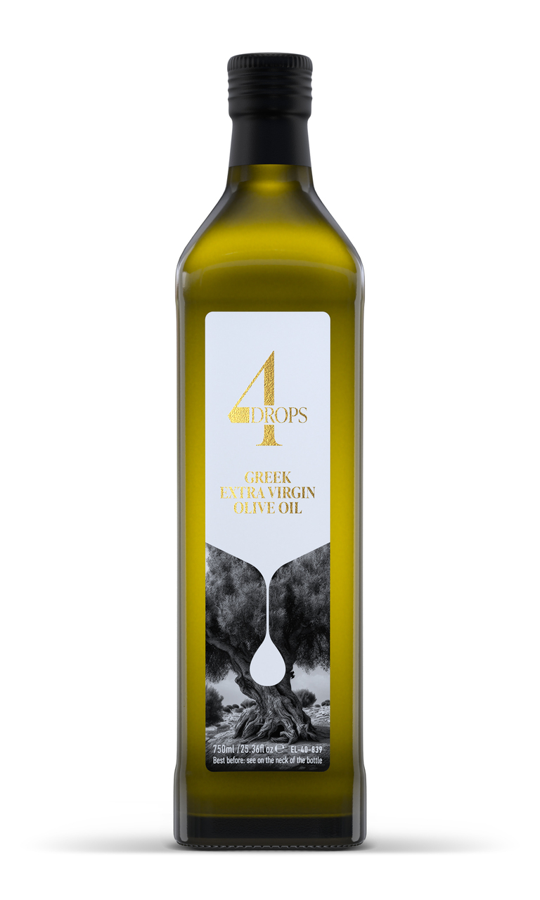 4DROPS Greek EXTRA VIRGIN OLIVE OIL Image