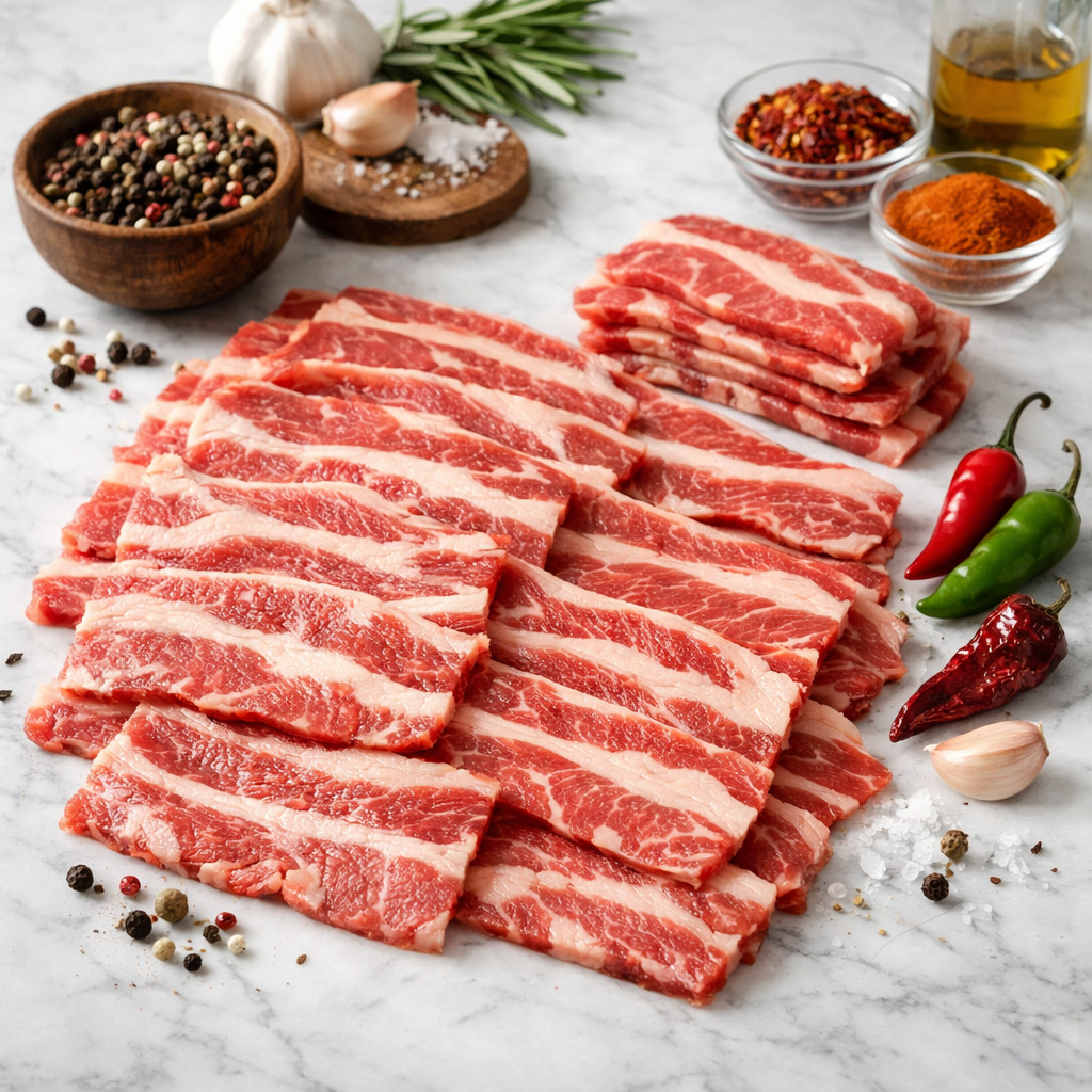 Sliced short plate Image