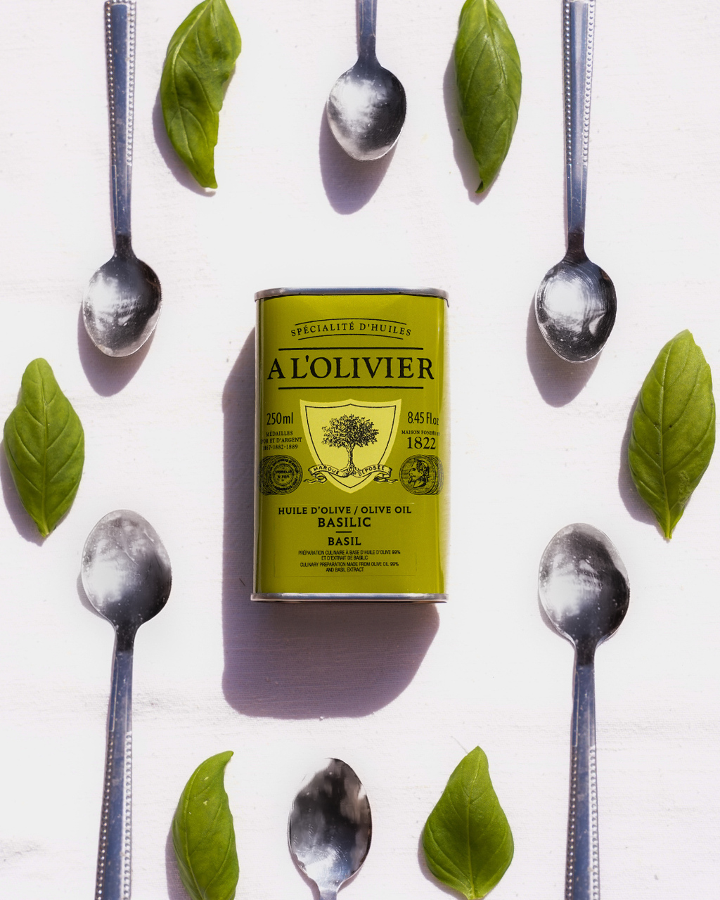 Basil infused olive oil Image