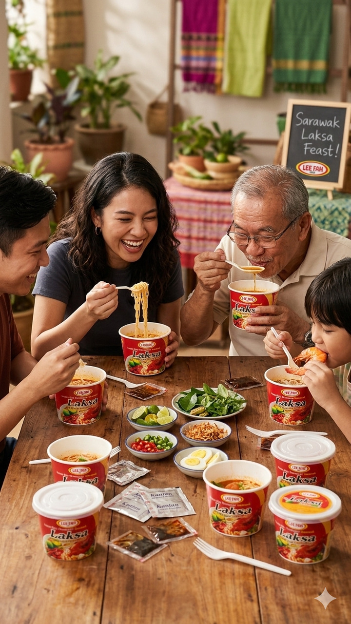 Sarawak Laksa Bifun Image
