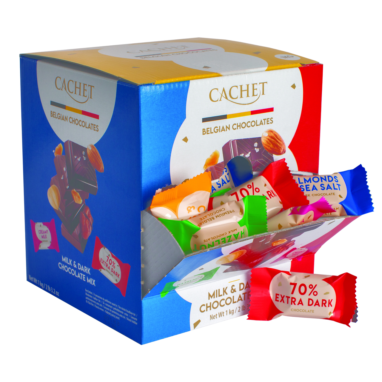 Cachet Catering Box 1kg Assortment Mini Bites Milk & Dark Image