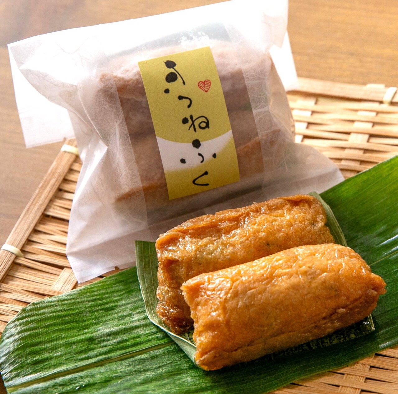 きつねふく　　（もち米のお稲荷さん） イメージ