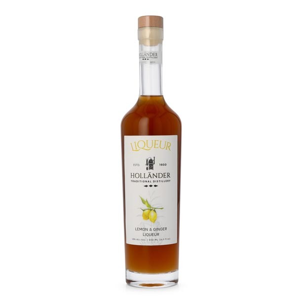 Lemon & Ginger Liqueur Image