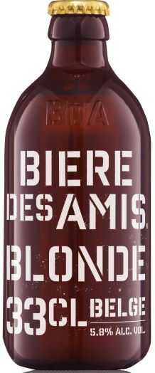 BIERE DES AMIS BLONDE 5.8% Image