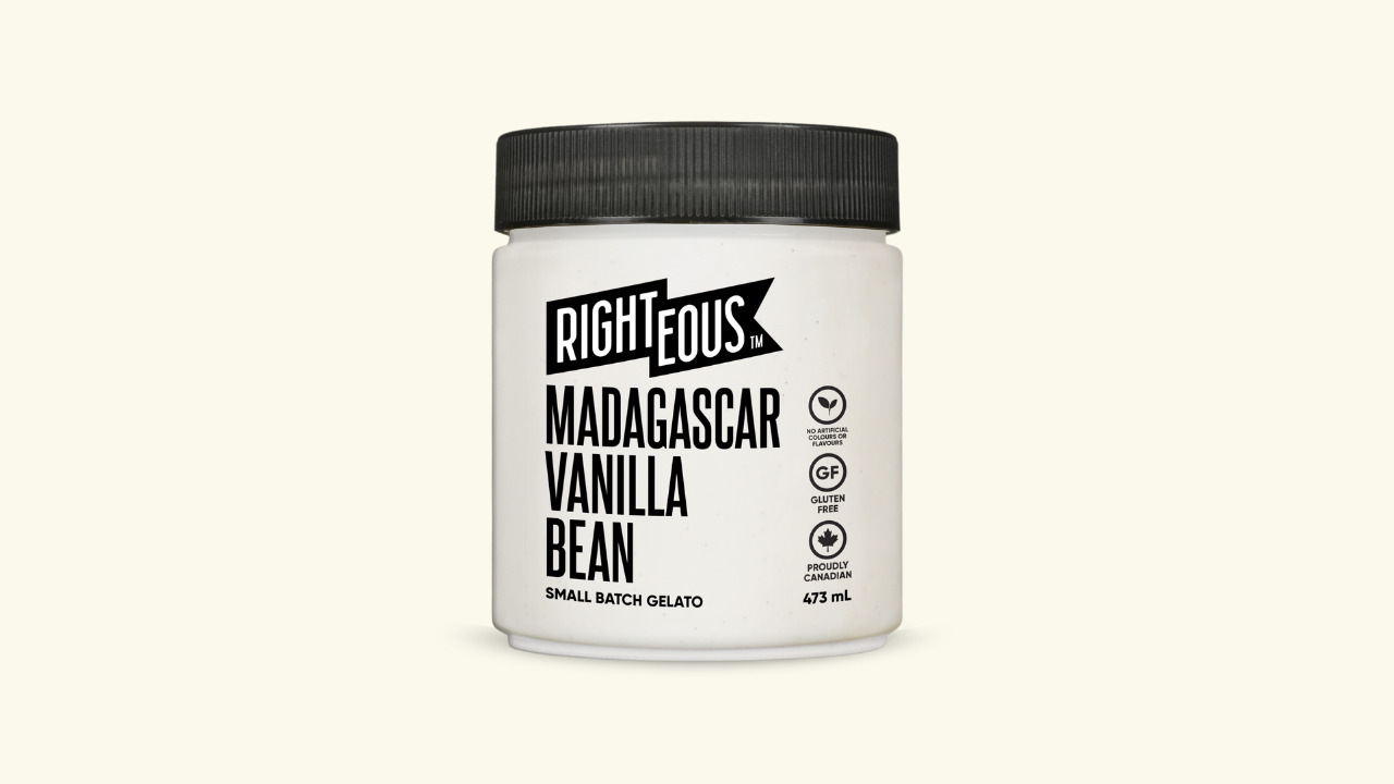 Righteous Madagascar Vanilla Bean Gelato Image