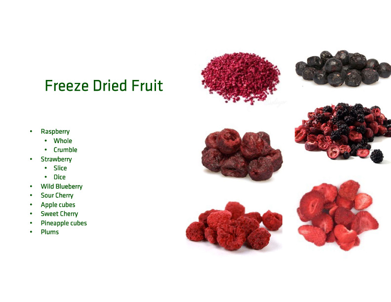 Freeze-dried fruits Image