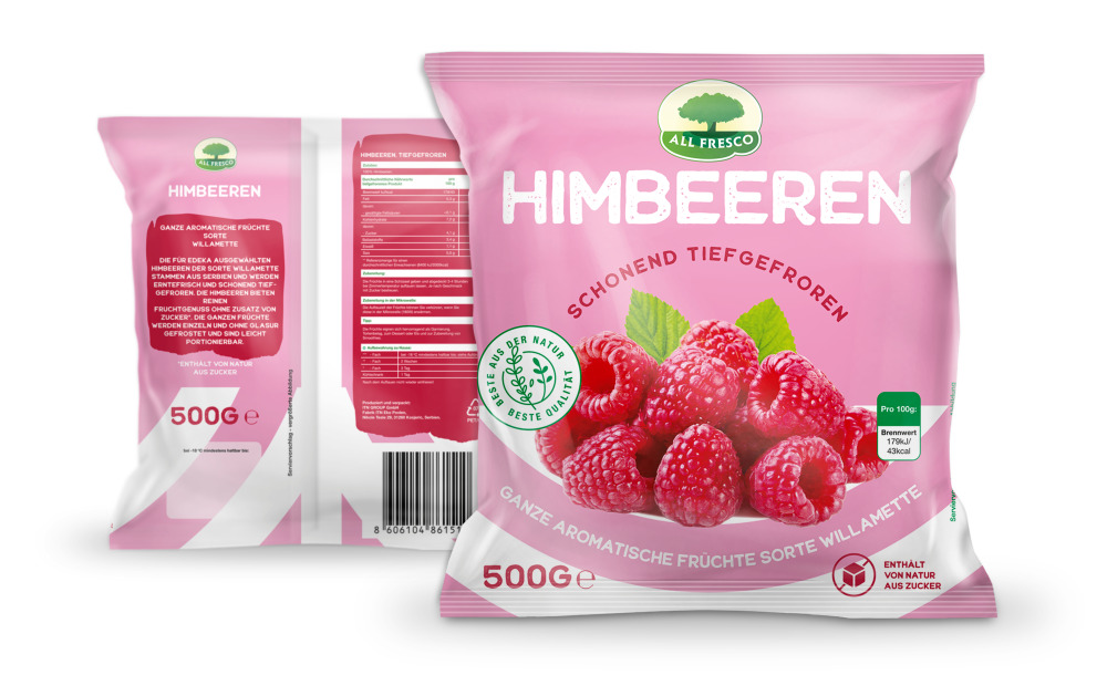 Frozen Raspberry Image