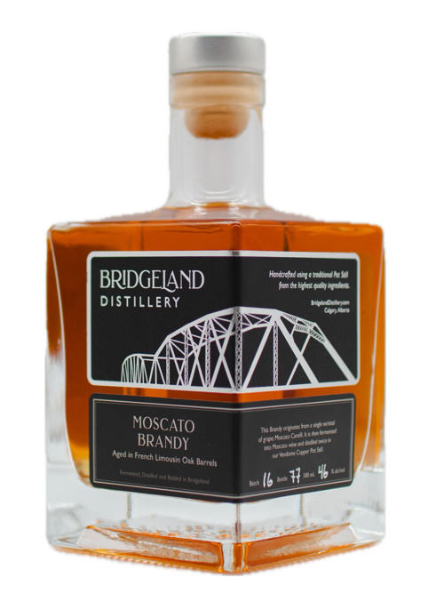 Bridgeland Moscato Brandy Image