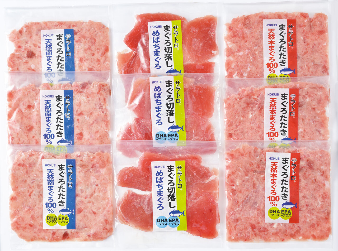 築地ホクエイ　サラとろ®3種詰合せ Image