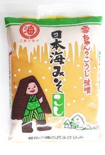 日本海みそ　雪ちゃん特撰漉味噌　ピロー イメージ