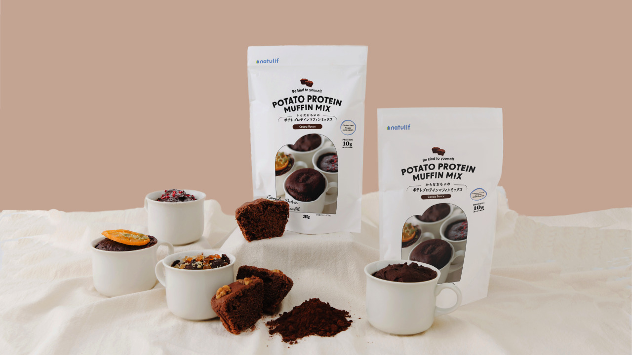 からだおもいのポテトプロテインマフィンミックス（280g） Image