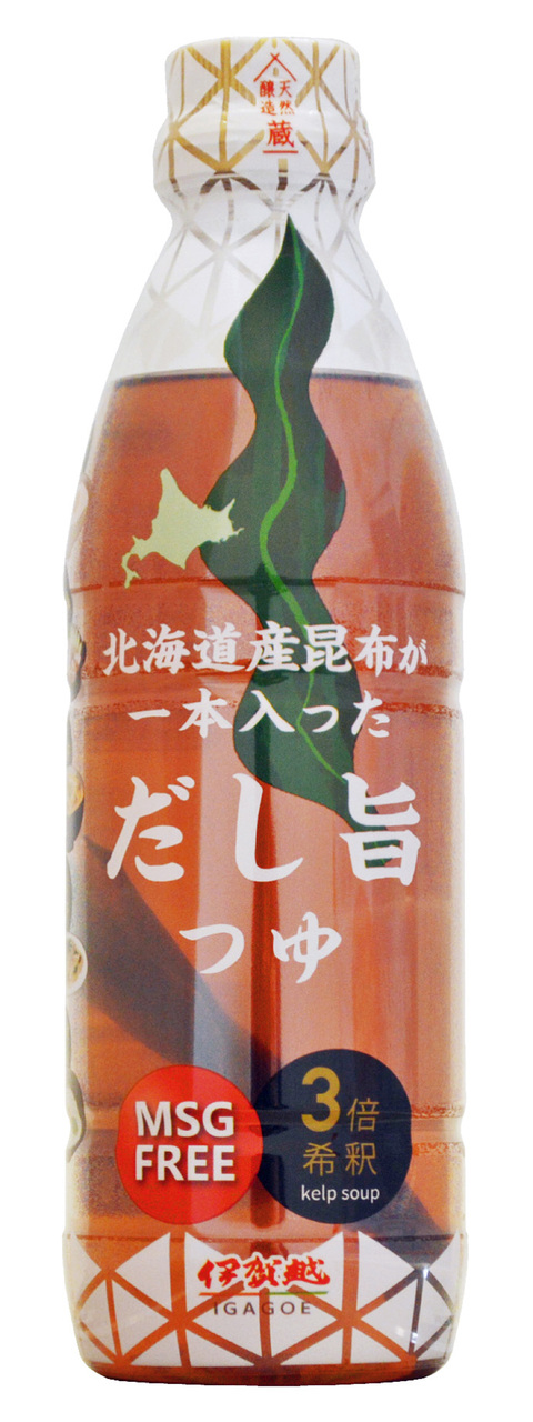 北海道昆布が一本入っただし旨つゆ 480ml イメージ