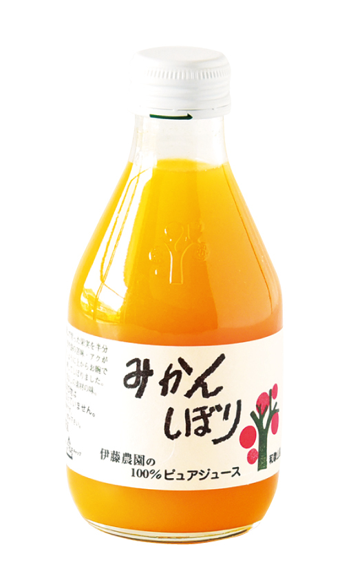１００％ピュアジュースみかんしぼり１８０ｍｌ Image