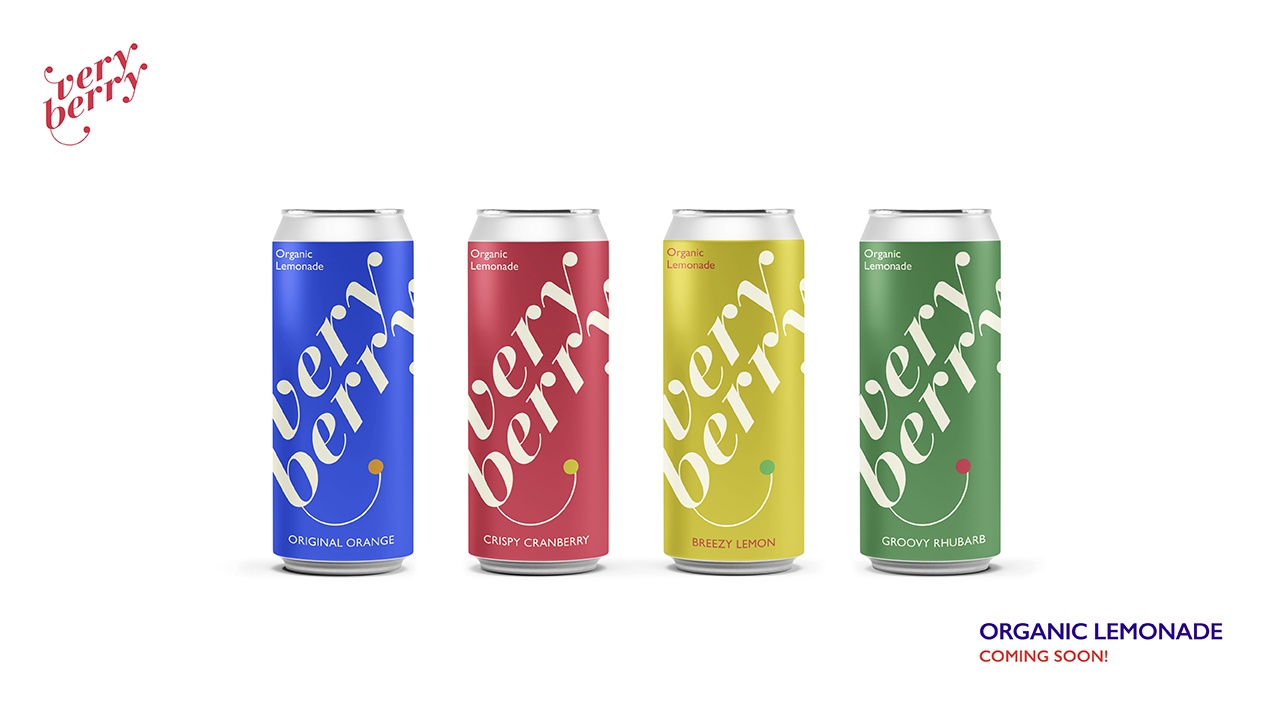 Very Berry natural lemonades - red berry, lemon, orange, rhubarb Image