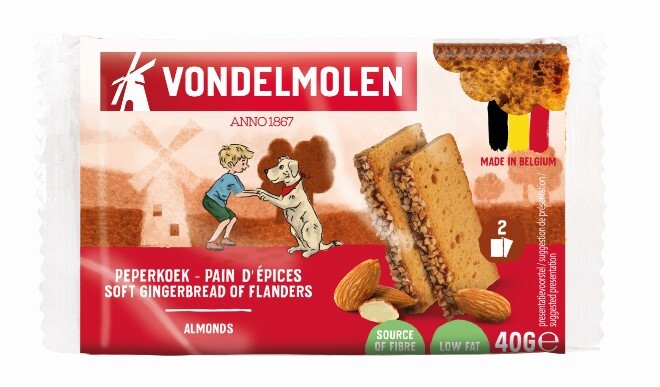 Soft Gingerbread of Flanders Almond 33g  Image