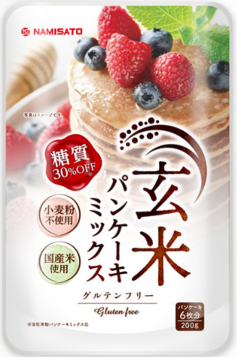 玄米パンケーキミックス イメージ
