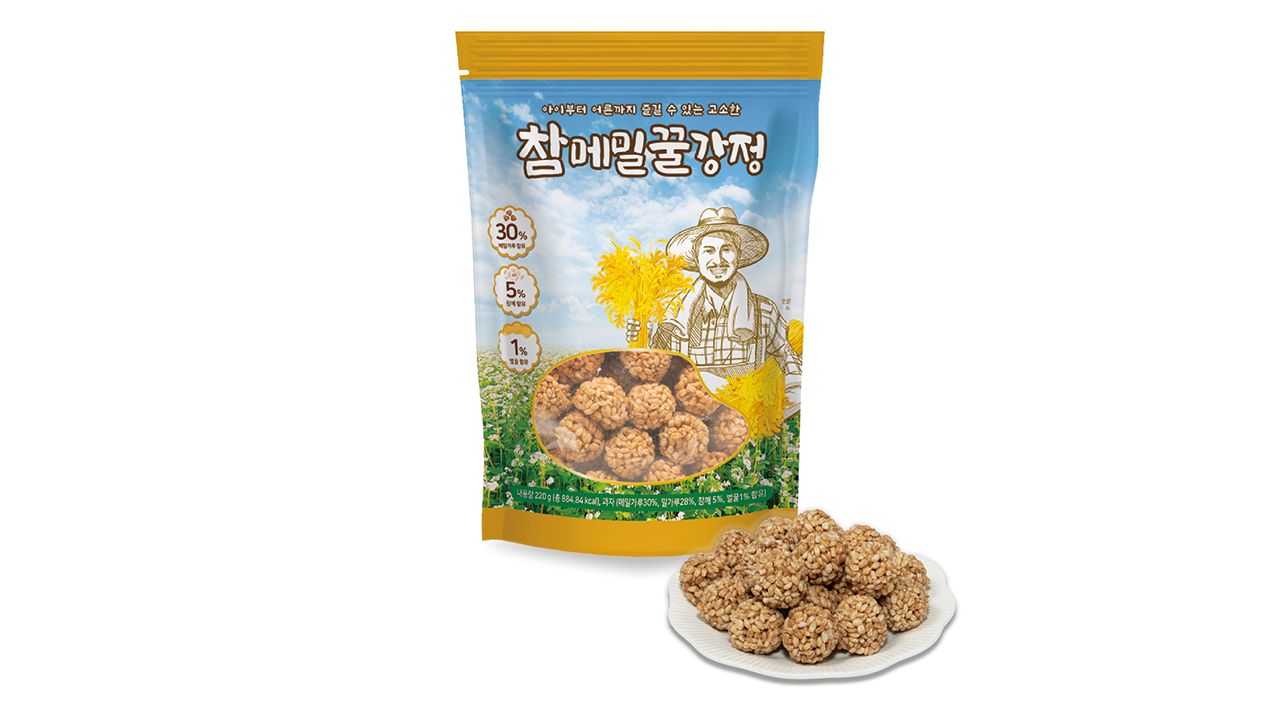 Sweet crispy buckwheat snack Image