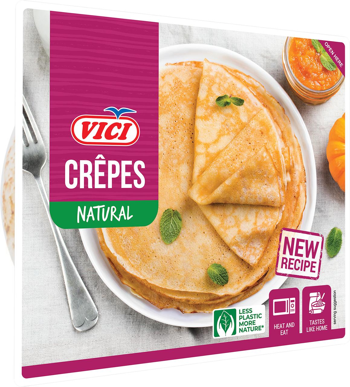 Frozen crepes unsweetened, VIČI, 500g Image