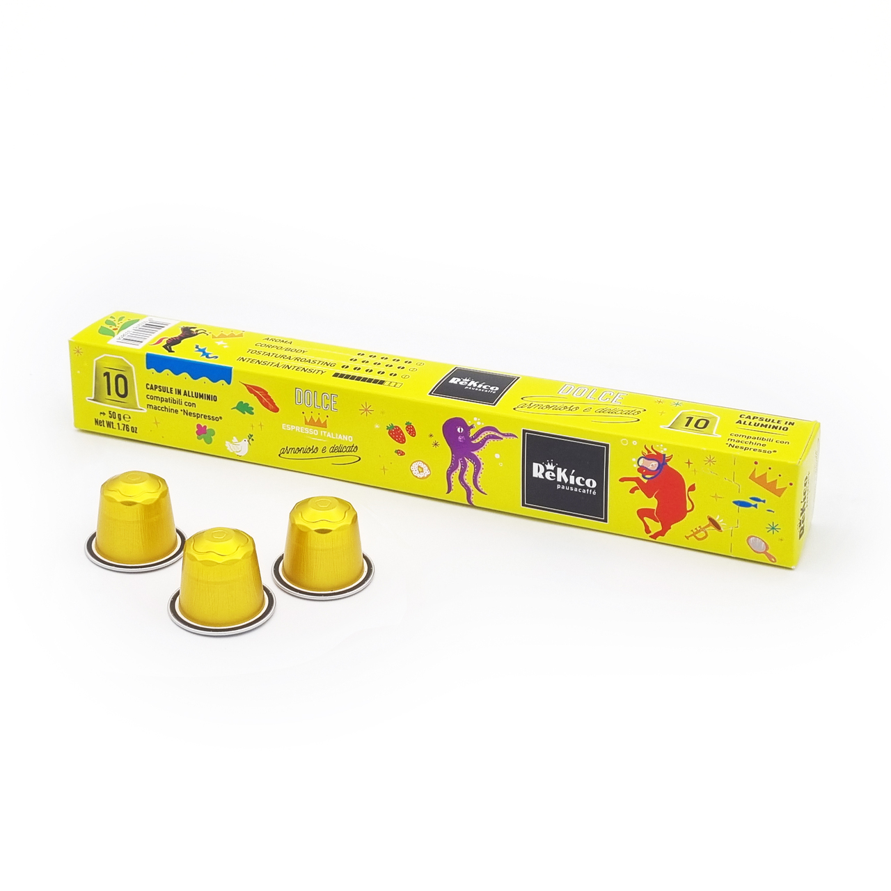 DOLCE aluminium capsule Image