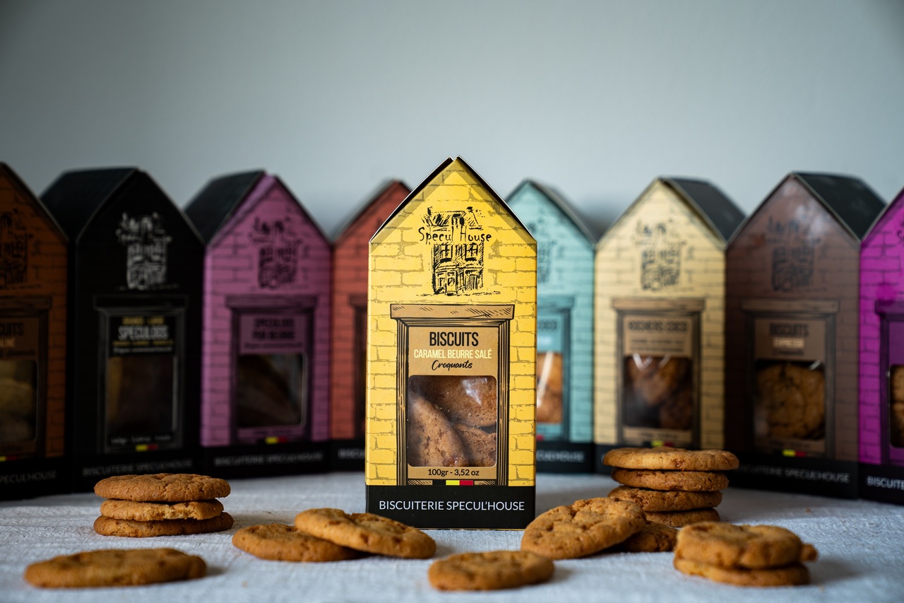 “Crunchy” salted butter caramel biscuits – 100 g Image