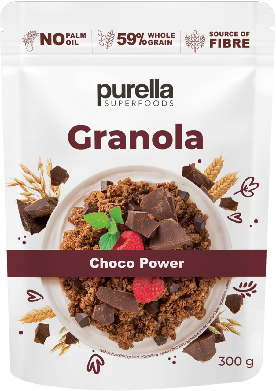 Granola Choco Power Purella Superfoods Image