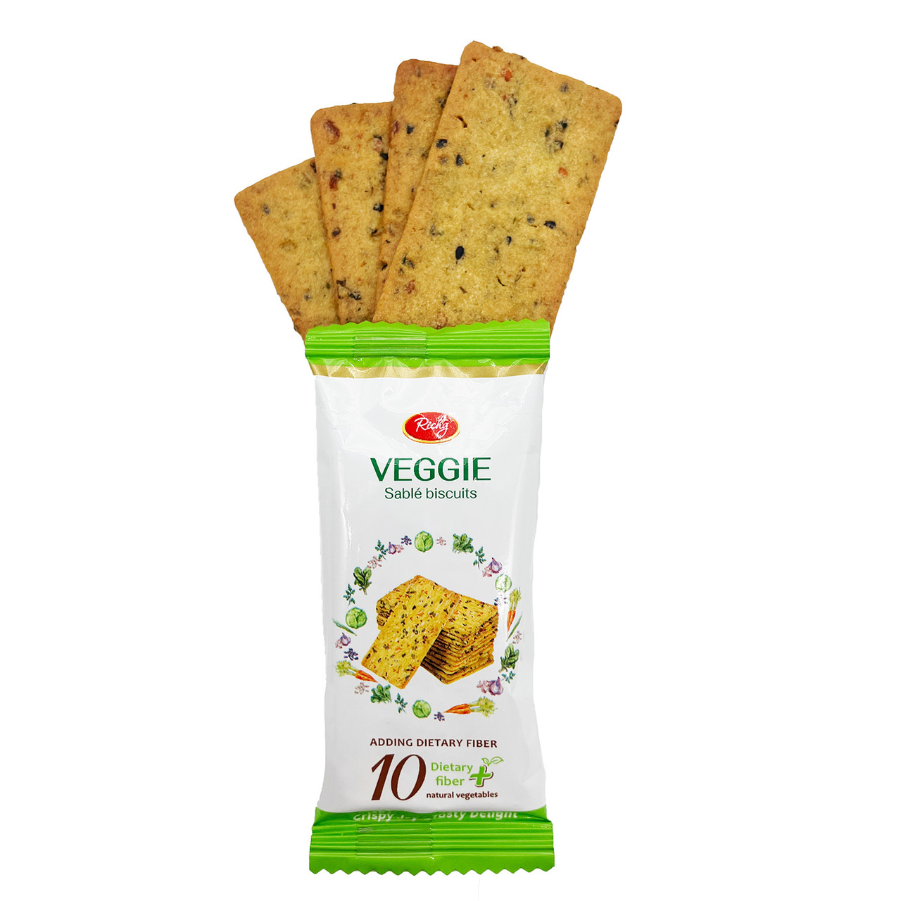 Richy Veggie Sabre Biscuit 144g Image