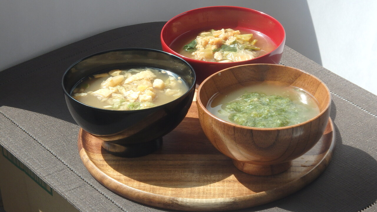 国産素材の味わいみそ汁　3種9食セット イメージ