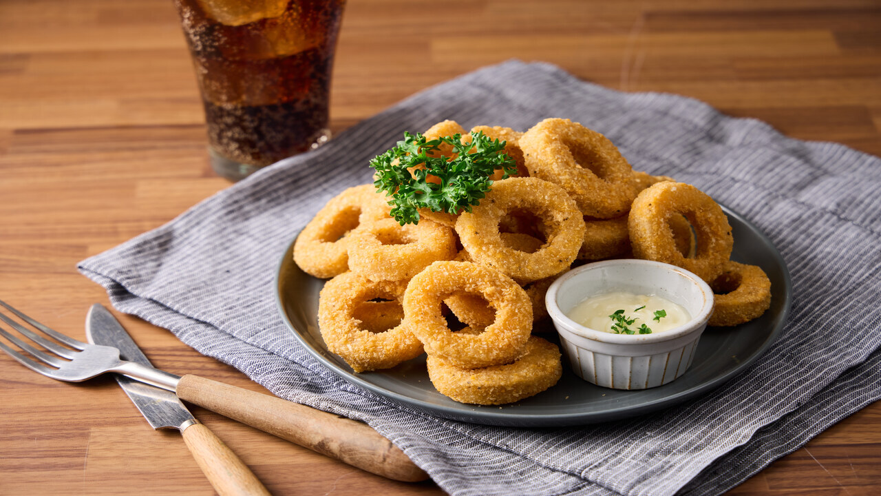 Vegan Fried Squid Rings Image